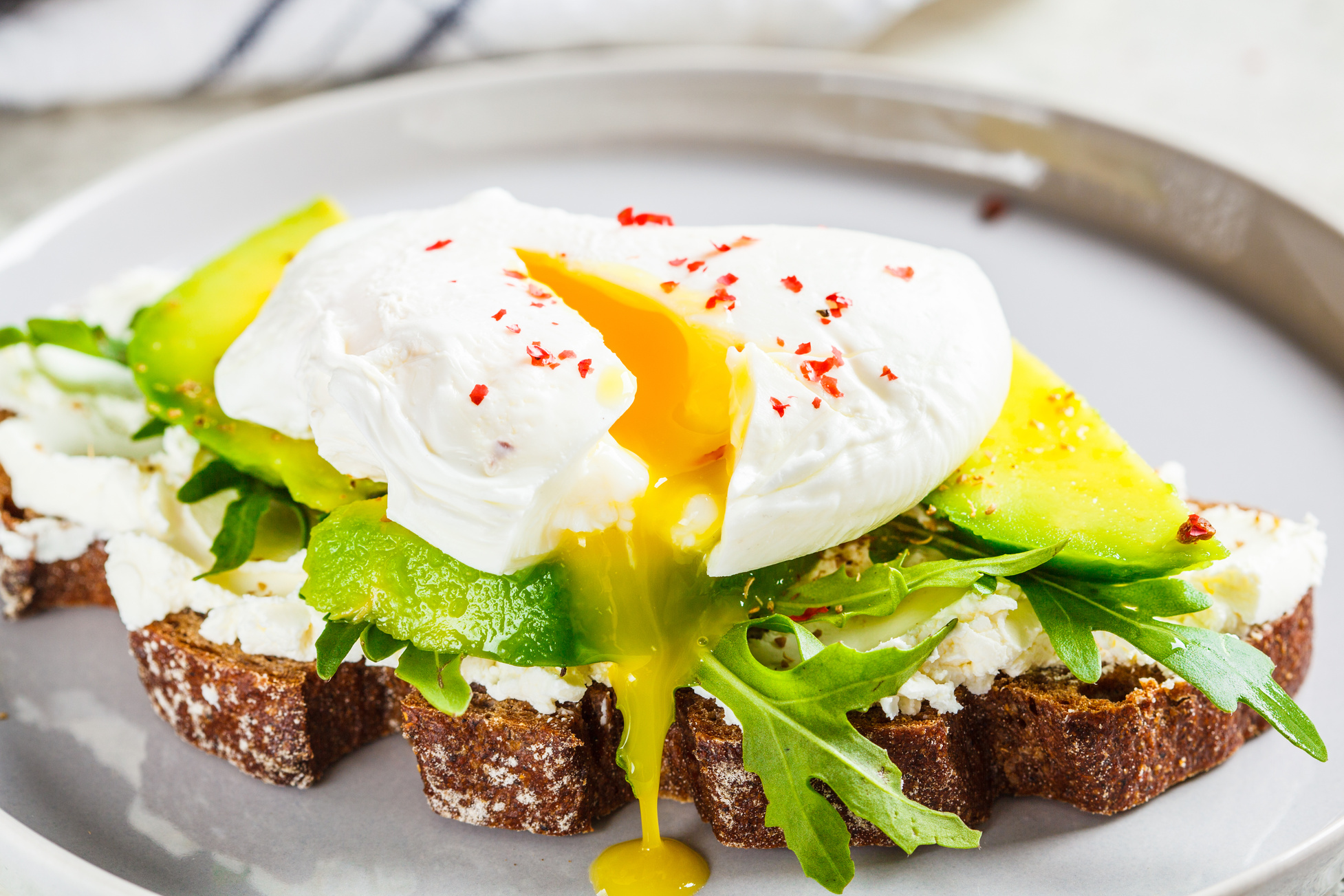 Poached Egg Toast with Avocado